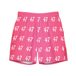47’ print  Swimming Trunks