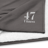 47' Fitness Premium sherpa blanket