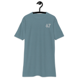 Men’s Embroidery 47FA T-shirt - 47FitnessApparel