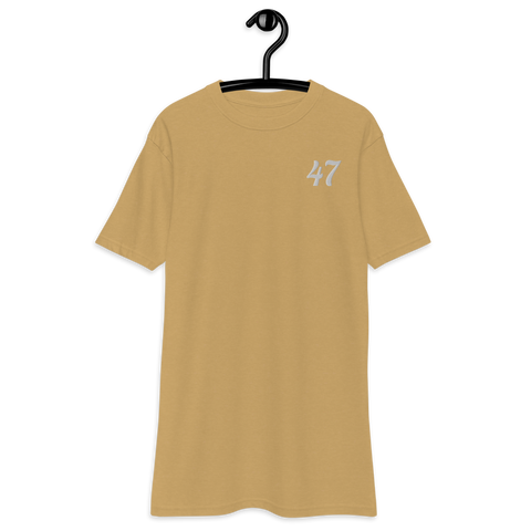 Men’s Embroidery 47FA T-shirt - 47FitnessApparel