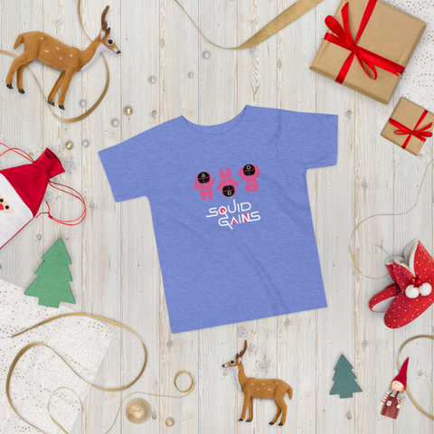 Squid Gains Toddler Short Sleeve Tee - 47FitnessApparel