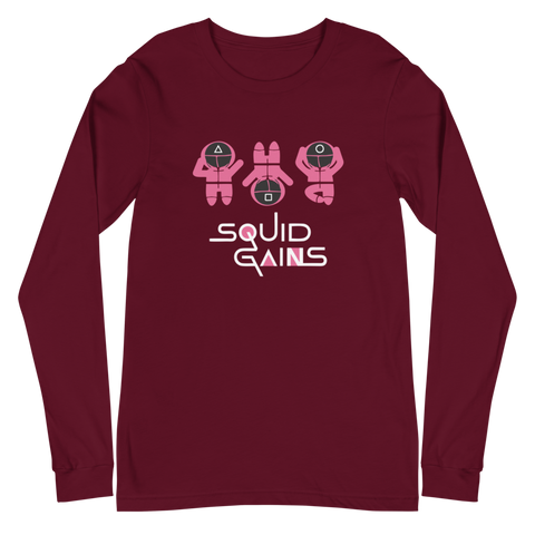 Long Sleeve Squid Gains - 47FitnessApparel