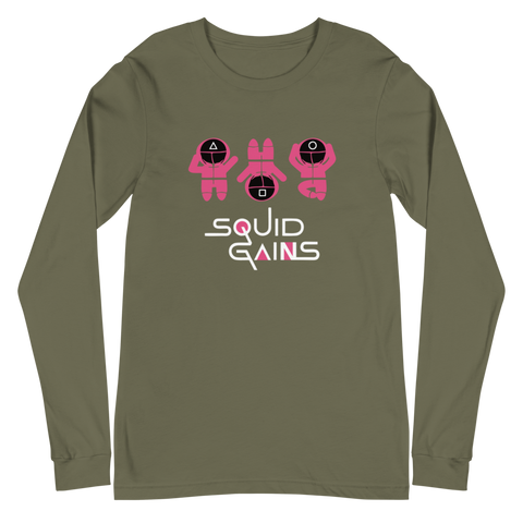 Squid Gains Long Sleeve Tee - 47FitnessApparel