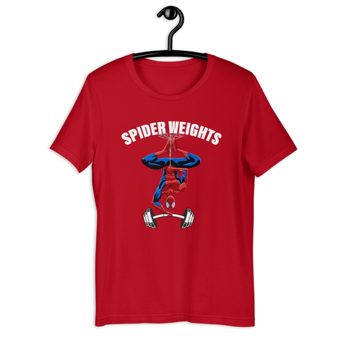 Spider Weights T-Shirt - 47FitnessApparel